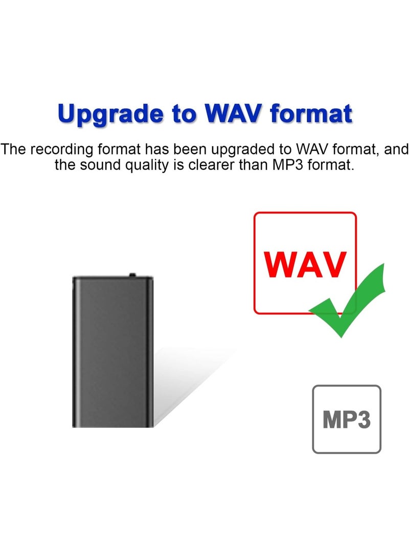 سجّال صوتي صغير، أسود، 8 جيجابايت - Image 4